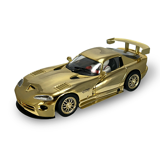 Fly E7 Chrysler/Dodge Viper GTS-R Gold 2nd Fly Anniversary Car